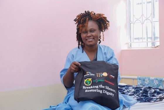 My husband was very supportive, he stood by me