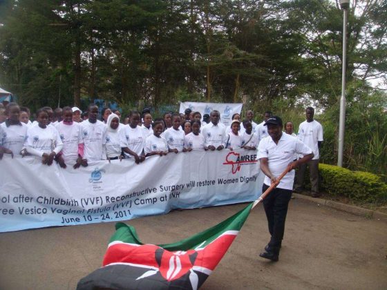 Kenyatta National Hospital (KNH) VVF Camp held in June 2011